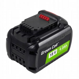Green Cell Aku DeWalt DCB546 DCB547 DCB548 DCB184 DCB182 18V 9000mAh / 54V 3000mAh Li-Ion elektritööriistadele DeWalt XR 18V System FLEXVOLT 54V Green Cell Aku DeWalt DCB546 DCB547 DCB548 DCB184 DCB182 18V 9000mAh / 54V 3000mAh Li-Ion elektritööriistadele DeWalt XR 18V System FLEXVOLT 54V