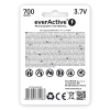 EverActive 16340 RCR123A 3.7V 700mAh Li-Ion mikro USB aku koos kaitsega taskulampidele