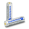 EverActive 18650 3.7V 2600mAh Li-Ion micro USB aku koos kaitsekarbiga taskulampide jaoks