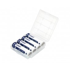 Xtar R6 / AA / LR06 1,5 V liitium-ioonaku 2000 mAh, kaitsemehhanismiga, 4 tükki karbis