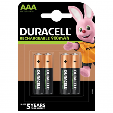 Laetavad patareid Duracell R3 AAA HR603 MICRO 900mAh NiMH 4B