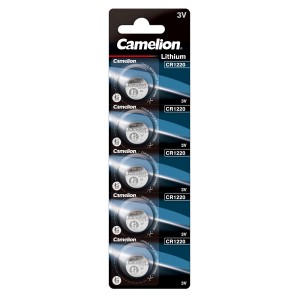Liitiumpatarei Camelion CR1220 3V - DL1220, ECR1220 B5 5szt.