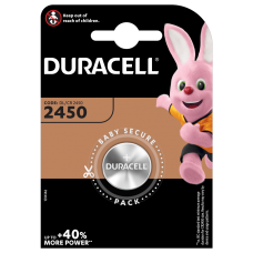 Liitiumpatarei Duracell CR2450 3 V DL2450, ECR2450, 2450