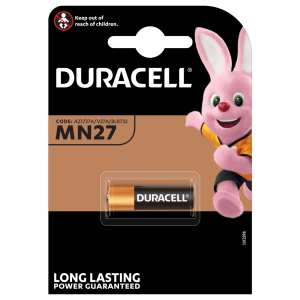 DURACEL MN27 aku autode kaugjuhtimispultidele, anduritele ja traadita uksekelladele