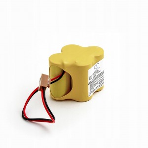 Liitiumaku aku GE A06B-6114-K504, A06B6114K504, BR-2/3AGCT4A, BR-2/3/A4F 6V 2400mAh.