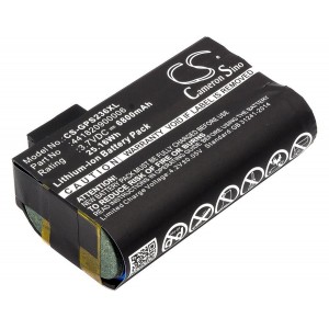 Skanneri vahetusaku Nautiz / Getac 441820900006 3,7V 6800mAh on ette nähtud Nautiz X7, Getac PS236, PS236C, PS336