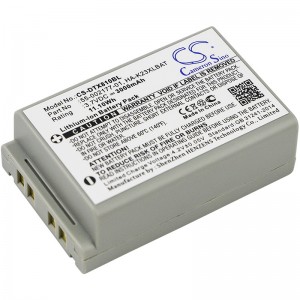 Casio DT-X200 asendusaku, 3000 mAh, liitium-ioon, 3,7 V Casio DT-X200 asendusaku, 3000 mAh, liitium-ioon, 3,7 V