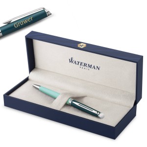 Waterman Hémisphère Color-Block Green CT pastapliiats graveeringuga