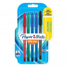 Pliiatsikomplekt Paper Mate InkJoy 100ST 0,7 mm Mix 5 tk - 1956735 Pliiatsikomplekt Paper Mate InkJoy 100ST 0,7 mm Mix 5 tk - 1956735