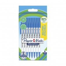 Paper Mate sinised korgiga pastapliiatsid 8tk. - 2187679