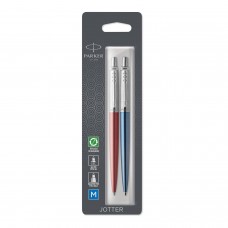 Pliiatsikomplekt Parker Jotter Duo Royal Blue Gel CT + Kensington Red CT 2033154