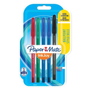 Pliiatsikomplekt Paper Mate InkJoy 100ST 0,7 mm Mix 5 tk - 1956735