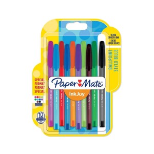Paper Mate InkJoy 100ST 1,0 mm Fun pliiats 10 tk - 1956751 Paper Mate InkJoy 100ST 1,0 mm Fun pliiats 10 tk - 1956751