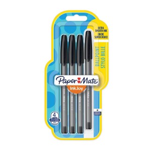 Paper Mate InkJoy pastapliiats Must 4 tk. - 1956714
