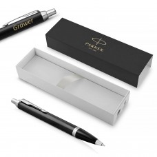 Parker IM Black CT 1931665 pastapliiats graveeringuga / Karbis