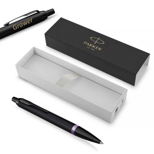 Parker IM Professionals Amethyst Purple pastapliiats graveeringuga