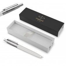 Parker Jotter Originals PEARL GREY pastapliiats graveeringuga