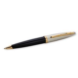Waterman Carène Deluxe Black GT pastapliiats graveeringuga
