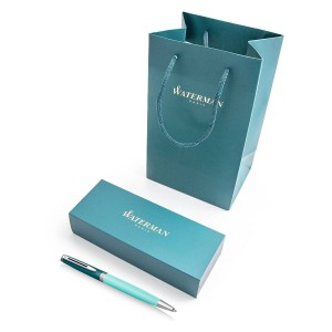 Waterman Hémisphère Color-Block Green CT pastapliiats koos kotiga Waterman Hémisphère Color-Block Green CT pastapliiats koos kotiga