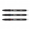 Pliiatsikomplekt  Sharpie S-GEL 3-PACK must, sinine, punane - 2136596