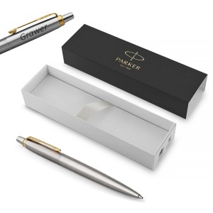 Parker Jotter Steel GT geelpliiats graveeringuga