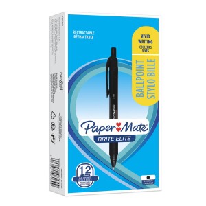 Paper Mate Alpha 1.0mm pastapliiats must 12 tk. - 2108130