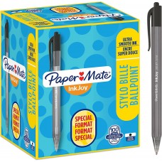 Paper Mate InkJoy RT täitesulepea Must 100 tk. - S0977430