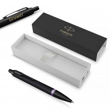 Parker IM Professionals Amethyst Purple korgiga pastapliiats graveeringuga Parker IM Professionals Amethyst Purple korgiga pastapliiats graveeringuga