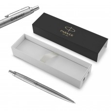 Parker Jotter Monochrome XL Silver CT pastapliiats graveeringuga