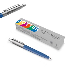 Parker Jotter Originals Blue Denim pastapliiats graveeringuga