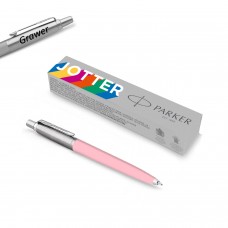 Parker Jotter Originals roosa PINK pastapliiats koos graveeringuga