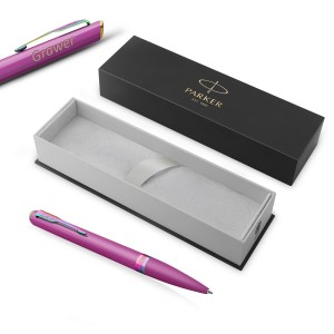 Parker Meridian viinamarja värvi pastapliiats RBT – 2247777 graveeringuga