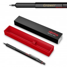 Rotring 600 M must pastapliiats graveeringuga 