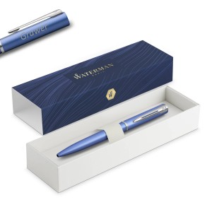 Waterman Allure/Graduate Blue Matte CT pastapliiats graveeringuga