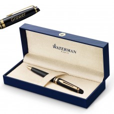 Waterman Expert Laka Black GT pastapliiats graveeringuga