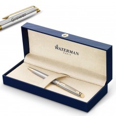 Waterman Hémisphère Steel GT pastapliiats graveeringuga