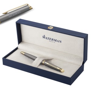 Waterman Hemisphere Stone Grey GT pastapliiats – 2217946, graveeringuga