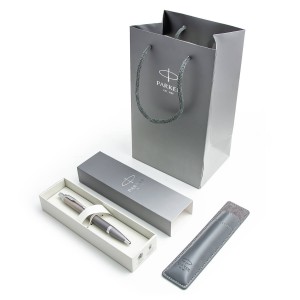 Parker IM Rituals Turquoise Grey pastapliiatsikomplekt ümbrise ja kinkekotiga