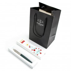 Parker Jotter Matte Green pastapliiatsi komplekt kinkekarbis koos kingikotiga