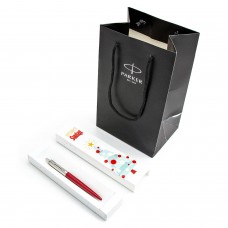 Parker Jotter Red pastapliiatsi komplekt kinkekarbis koos kinkekotiga Parker Jotter Red pastapliiatsi komplekt kinkekarbis koos kinkekotiga