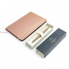 Parker Monochrome roosa pliiats + märkmik komplekt Parker Monochrome roosa pliiats + märkmik komplekt