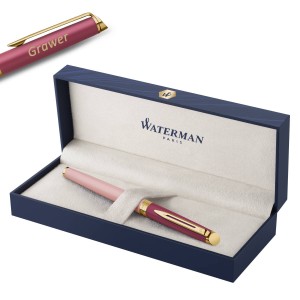 Waterman Hémisphère Color-Block Pink GT korgiga pastapliiats graveeringuga 