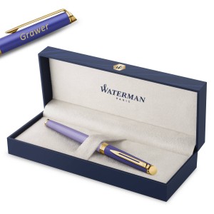 Waterman Hémisphère Color-Block Purple GT korgiga pastapliiats graveeringuga 