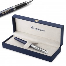 Waterman Hémisphère L'Essence Du Blue CT korgiga pastapliiats graveeringuga