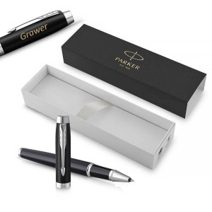Parker IM Essential Matte Black CT korgiga pastapliiats graveeringuga Parker IM Essential Matte Black CT korgiga pastapliiats graveeringuga