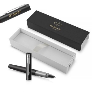 Parker Vector XL Black korgiga pastapliiats graveeringuga Parker Vector XL Black korgiga pastapliiats graveeringuga