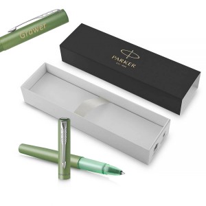 Parker Vector XL roheline korgiga pastapliiats graveeringuga