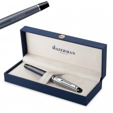 Waterman Expert Deluxe Metallic Graphite CT korgiga pastapliiats – 2187690, graveeringuga