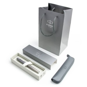 Parker IM Rituals Grey pliiatsikomplekt ümbrise ja kinkekotiga
