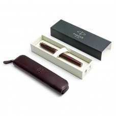 Parker Monochrome Burgundy pastapliiatsi komplekt lukuga ümbrisega Parker Monochrome Burgundy pastapliiatsi komplekt lukuga ümbrisega
